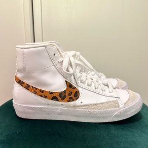 NIKE Blazer Mid '77 "Leopard" sneakers BARELY WORN